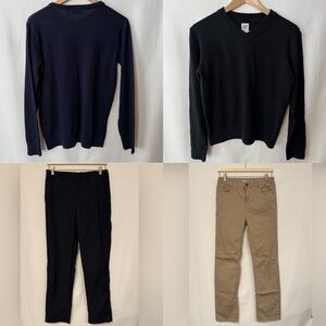 Youth XL Boys Dress Clothes Bundle Sweaters Dress Pants Khakis Church School